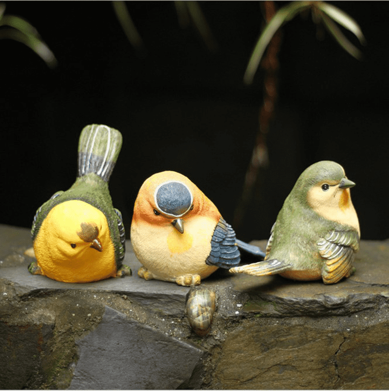 cute bird figurine