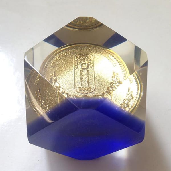Coin Inside Souvenir Gift