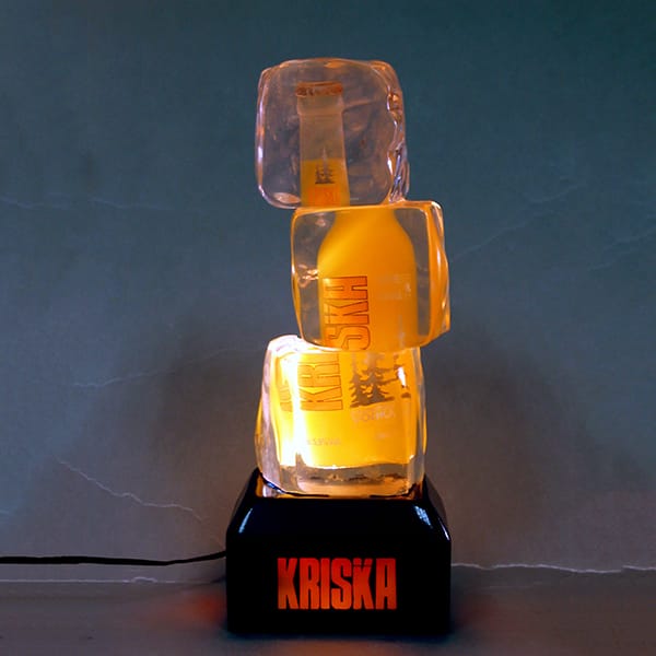 Illuminated Bottle Display