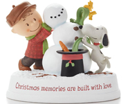 Charlie Brown and Snoopy Christmas Memories Figures