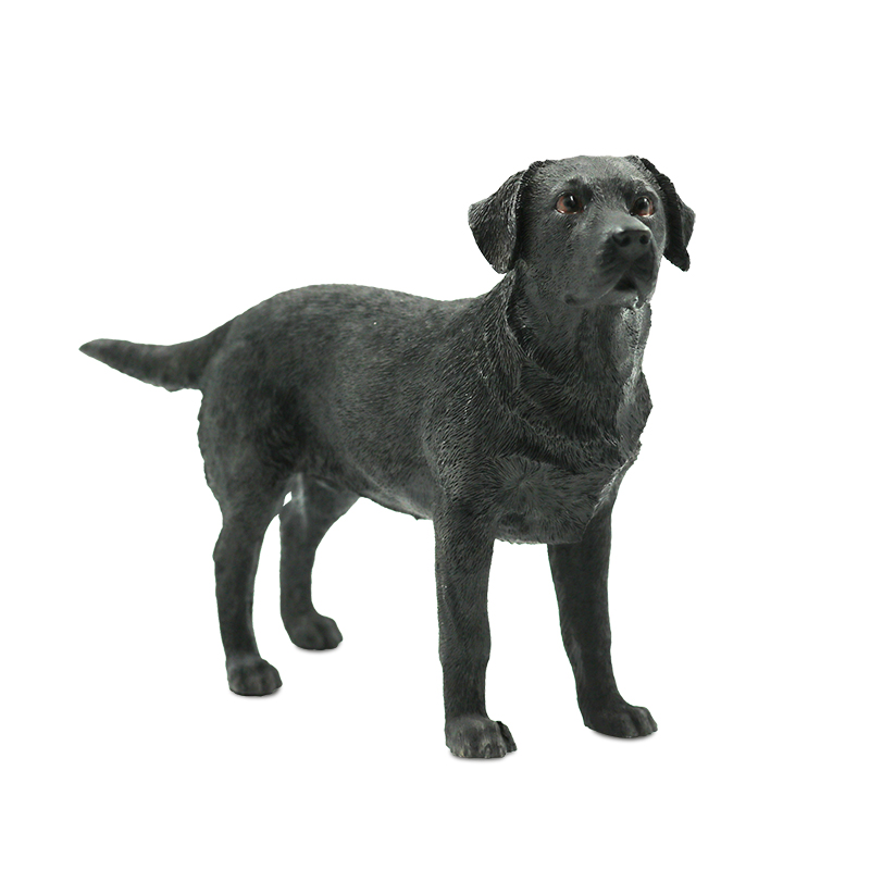 black labrado dog figure