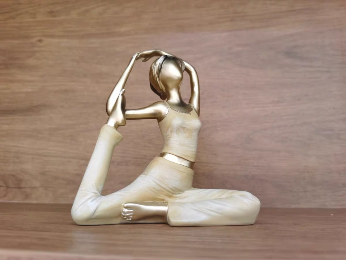 yoga sculpture